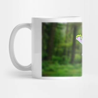 snake in forest Mug